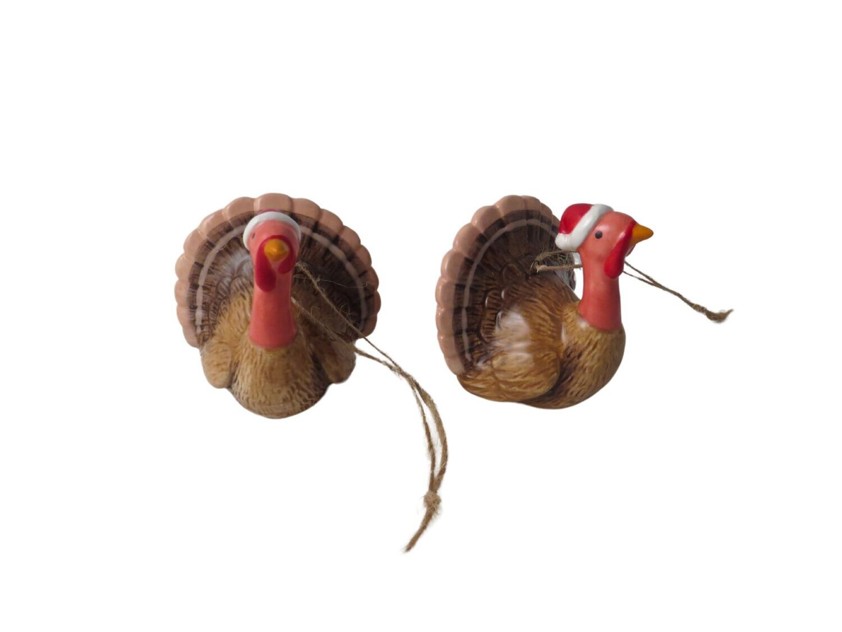 Turkey Tree Decoration 6.5cm