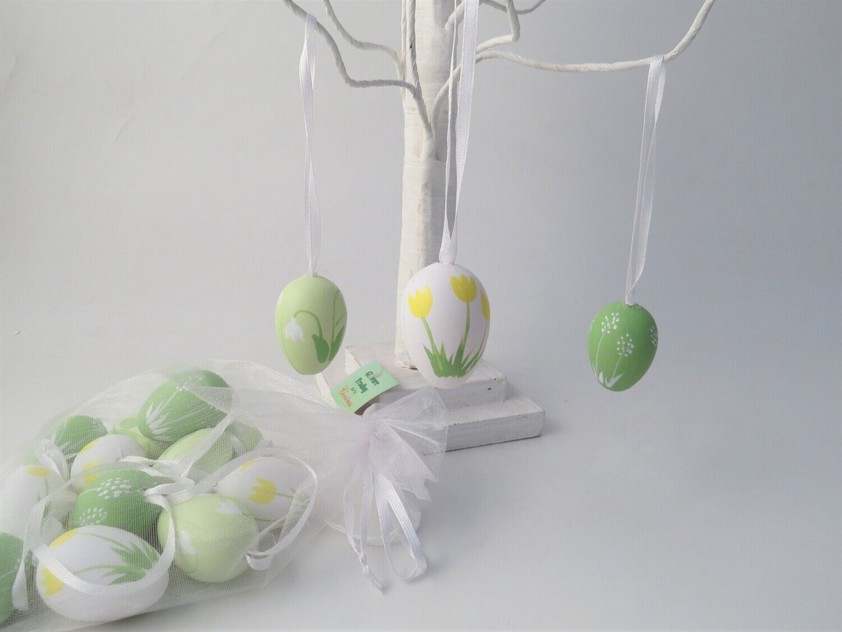 Set of 12 Mini Egg Decorations in a bag