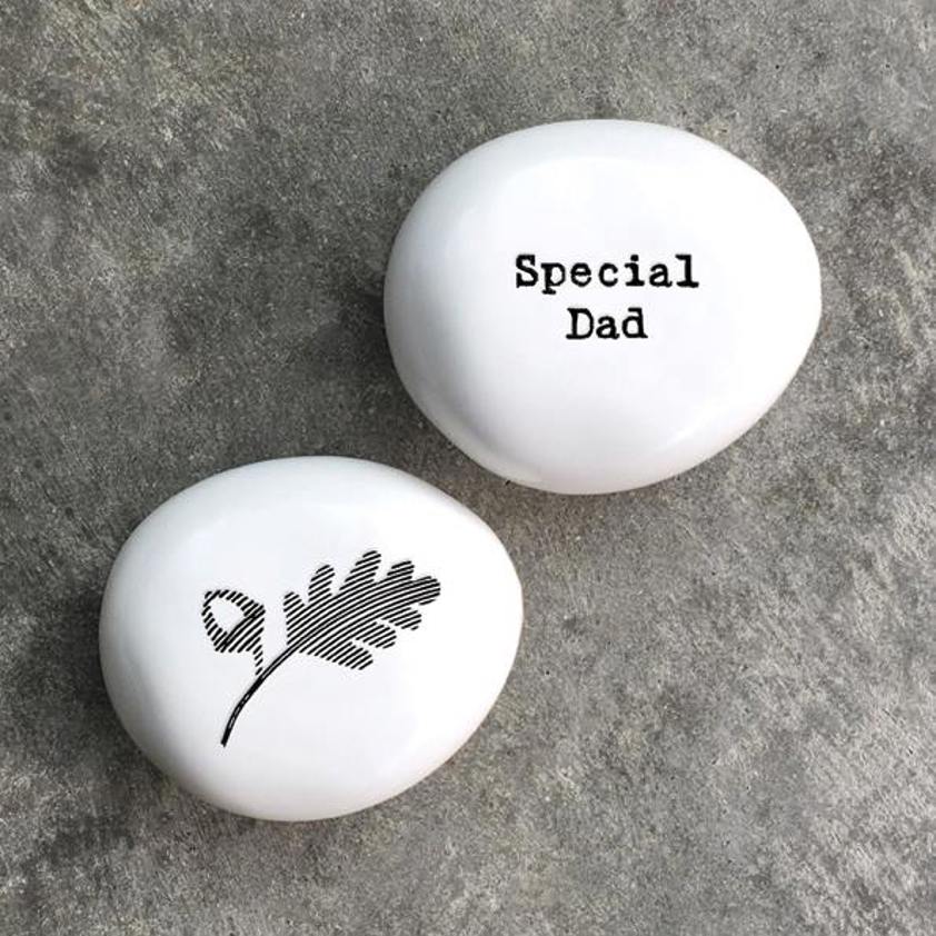 Porcelain pebble-Special dad