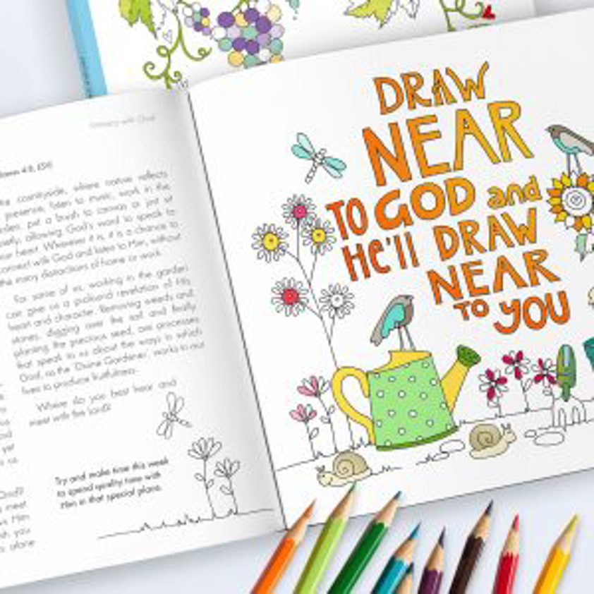 Words for Grace Colouring Devotional