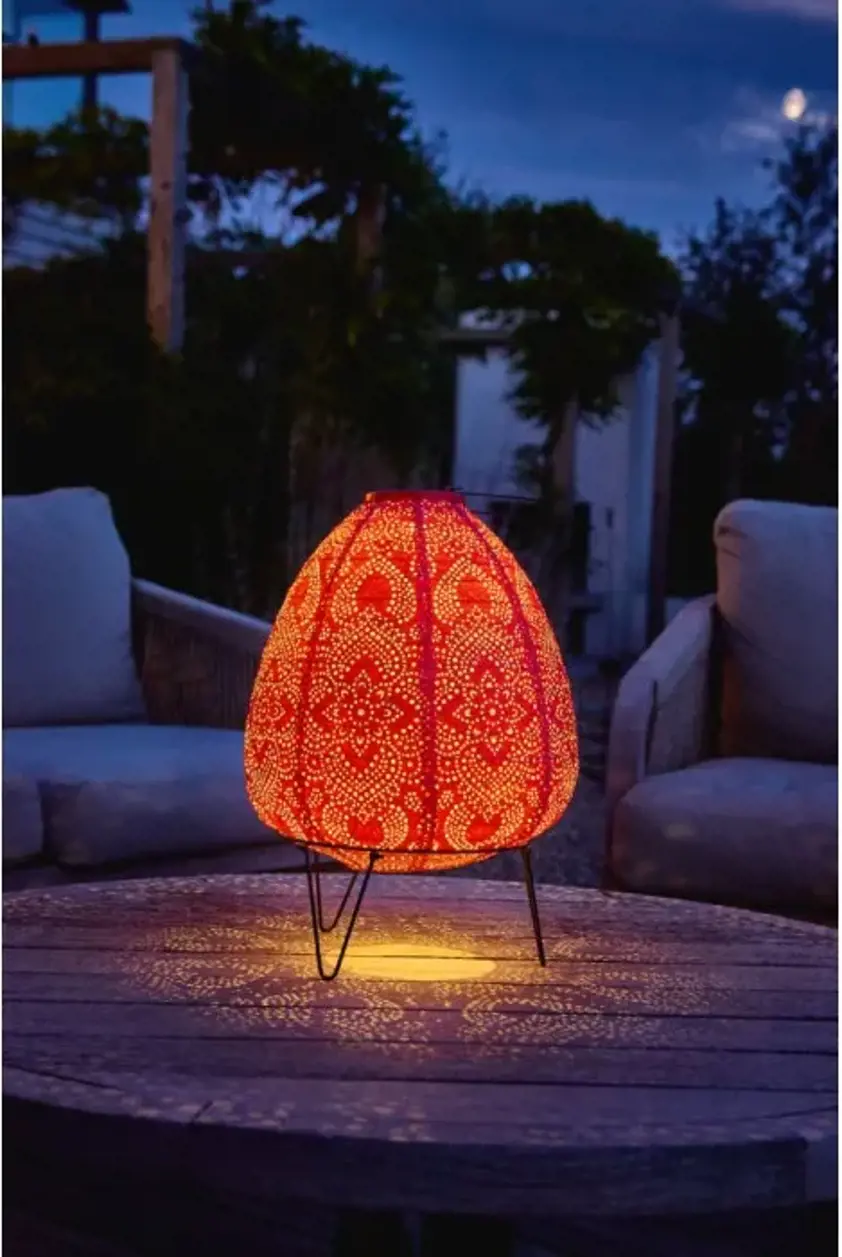 Dome Solar Lantern Paper look