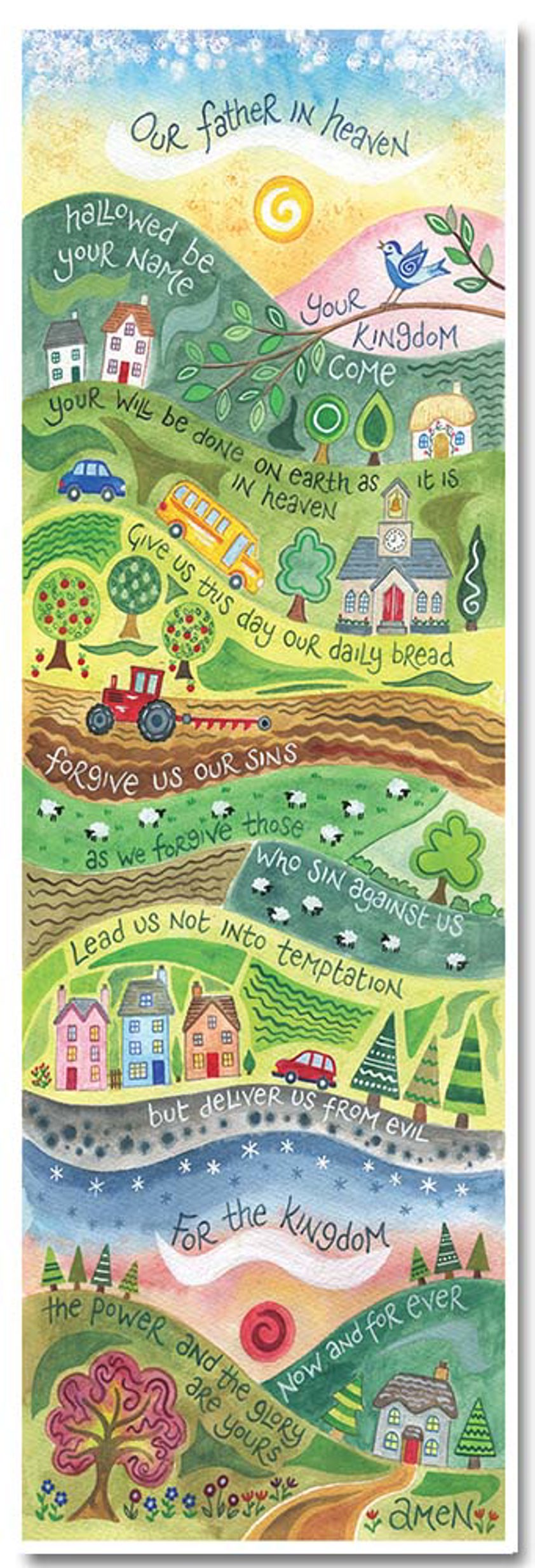 The Lord's Prayer Hannah Dunnett Bookmarks