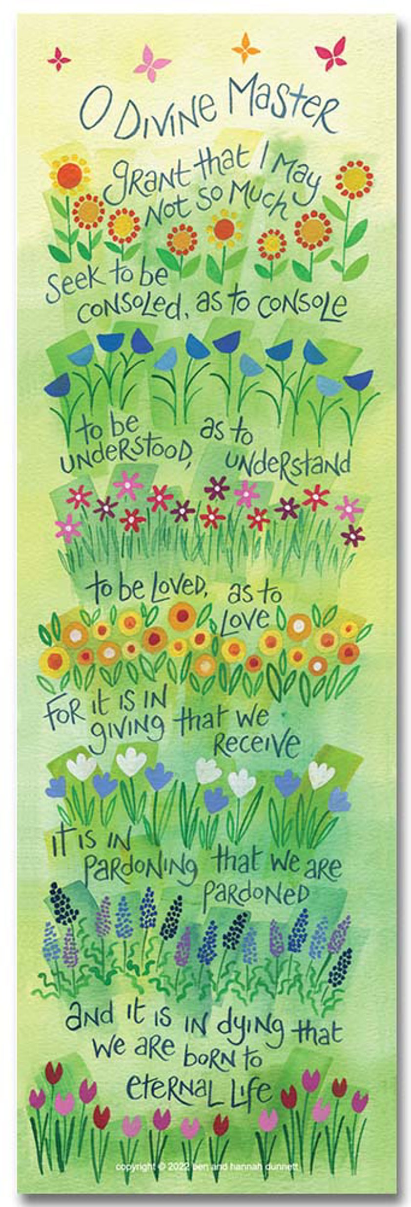 Instrument of Your Peace Hannah Dunnett Bookmarks