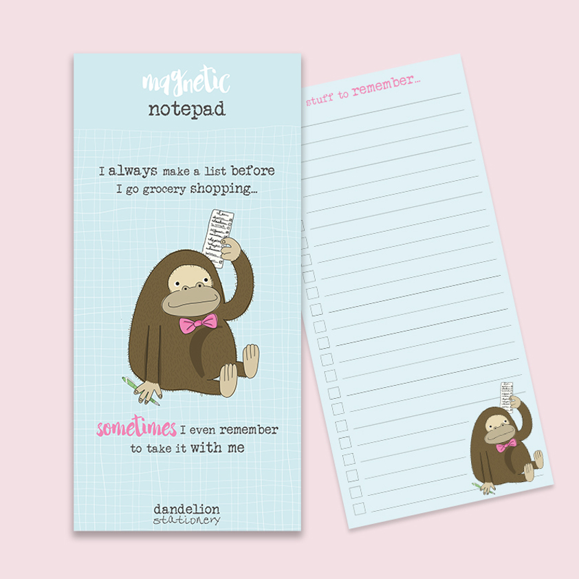 Magnetic Notepad - List I'll Forget