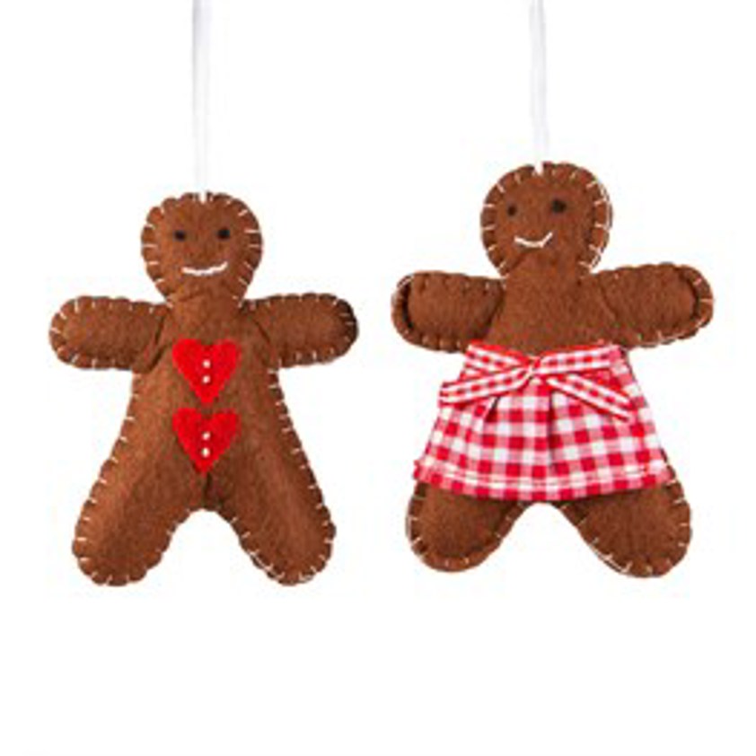 Festive Gingerbread Hanging Dec