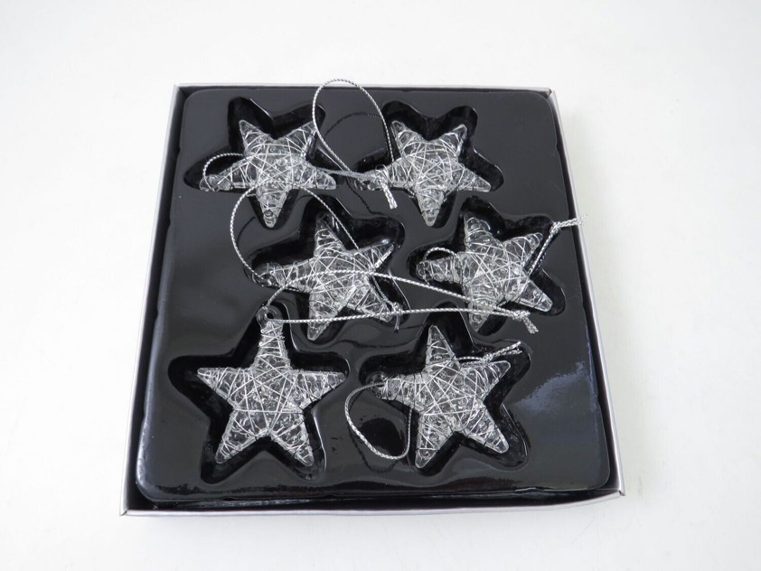 Stars With Silver Wire 5cm