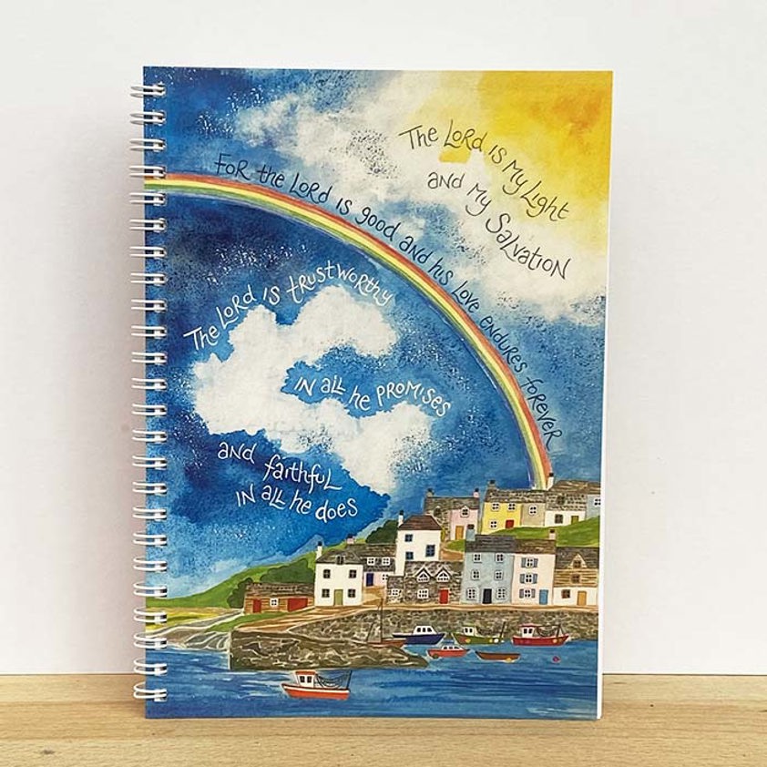 Light of the World A5 Spiral Bound Notebook Light of the World