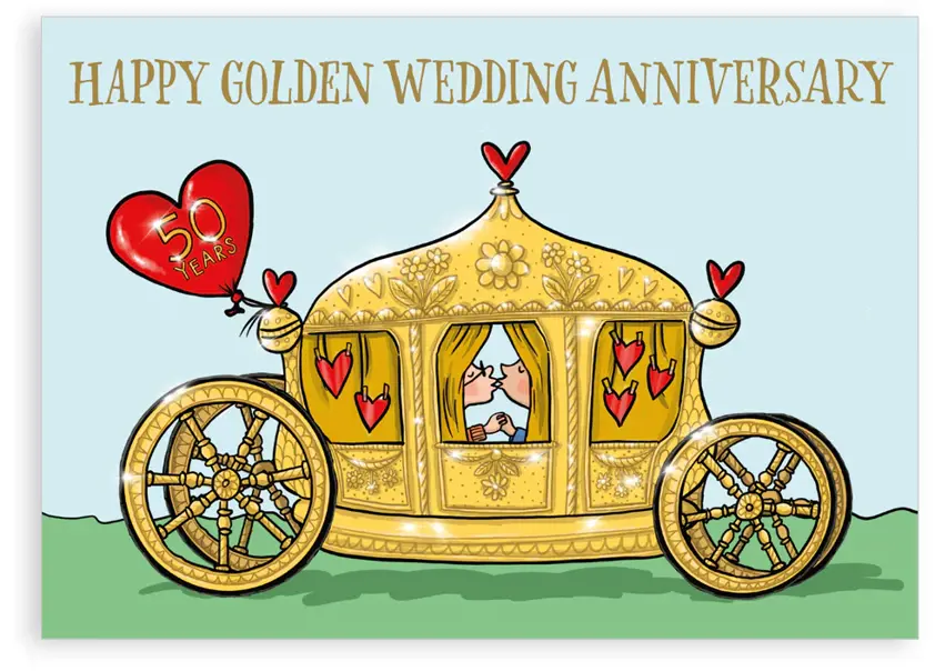 Golden wedding anniversary
