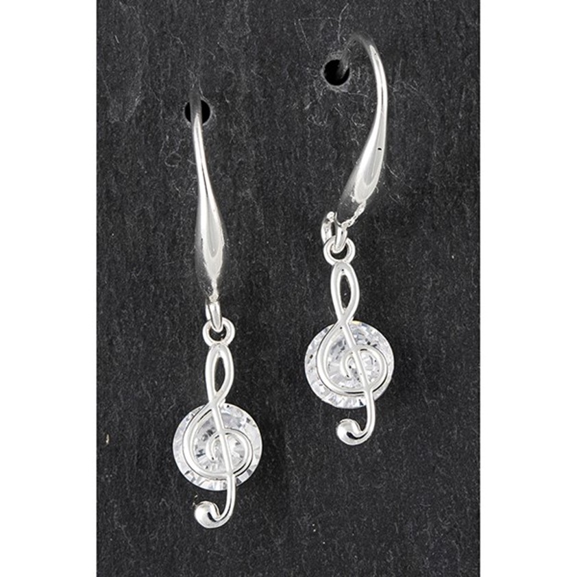 Music Collection Silver Plated Treble Clef