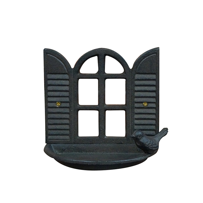 Cast Iron Window Bird Feeder (16.5cm)