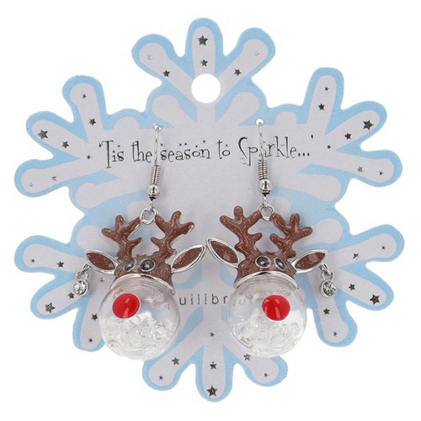 Christmas Novelty Earrings Reindeer