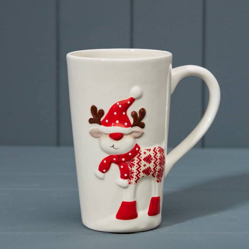 Reindeer Mug (14.5cm)