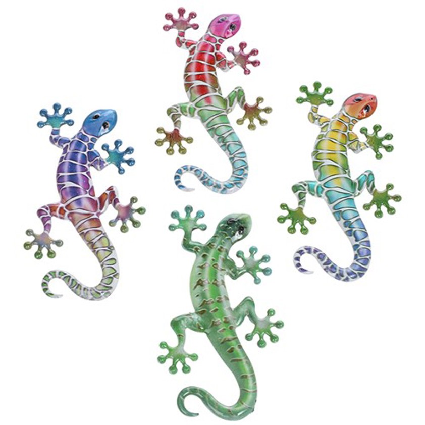 Bright Metal Crackle Gecko