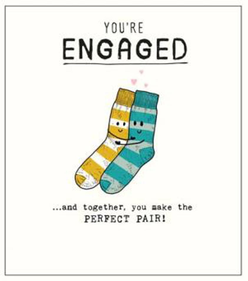 Engaged Pair Of Socks