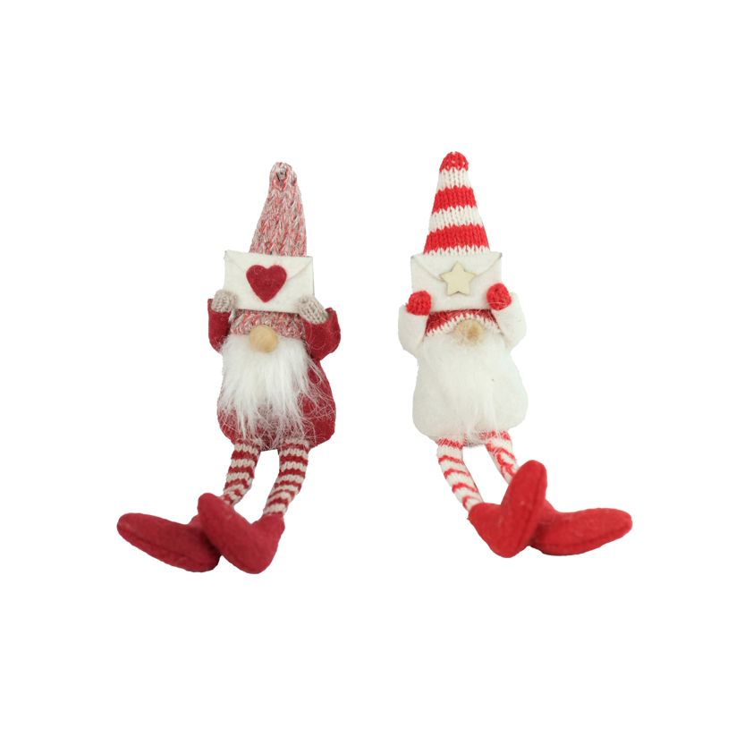 21Cm Shelf Sitting Gonk W/Letter