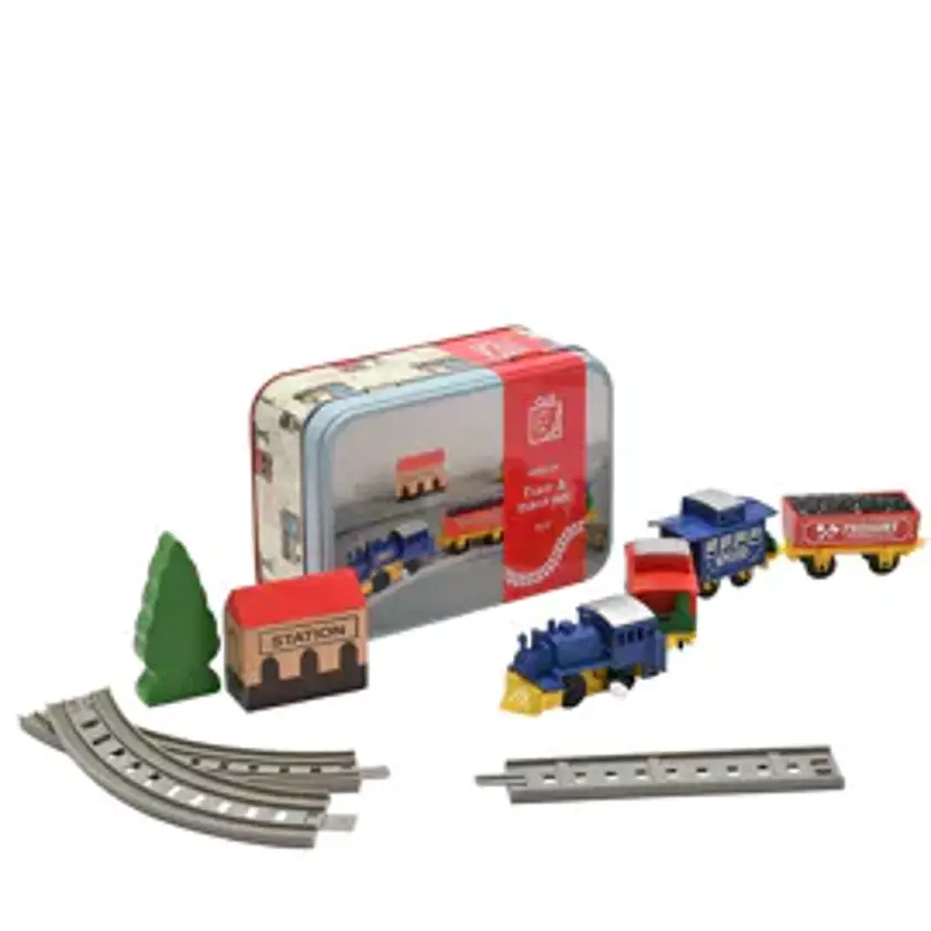 Apples To Pears Gift In A Tin Wind Up Train Set