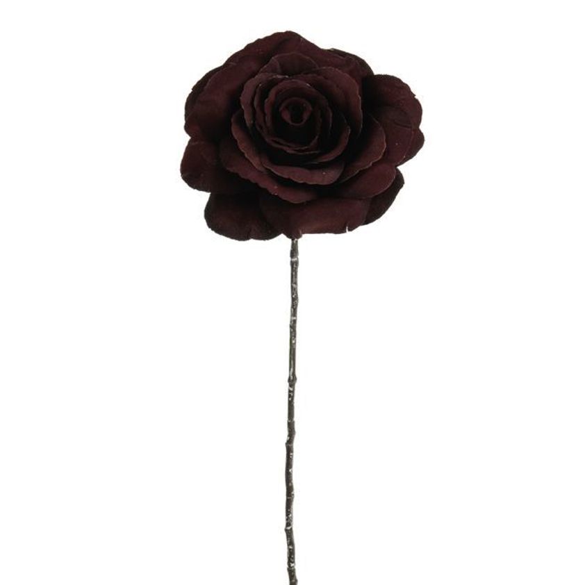 Burgundy Harmony Rose 46cm