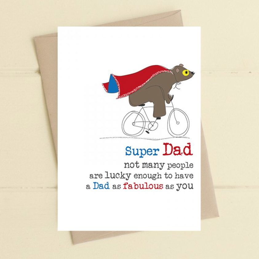 Super Dad - not everyone is lucky enough