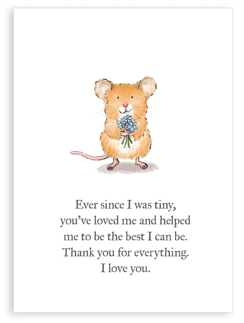 Thank you for everything