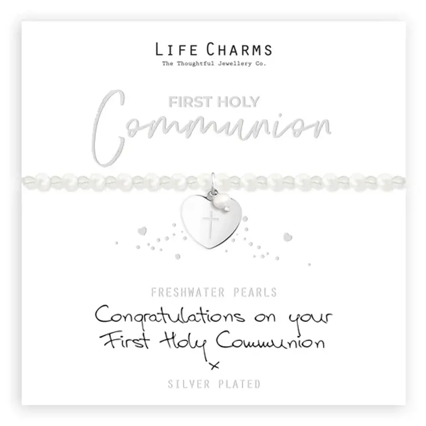 First Holy Communion pearl bracelet