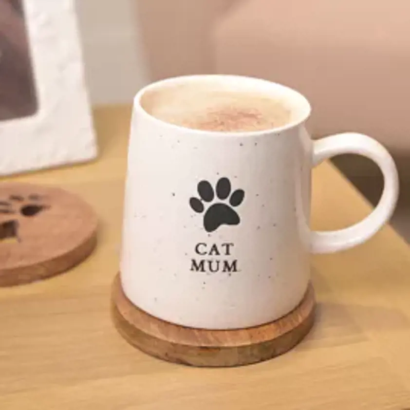 Best of Breed Paw Prints Mug - Cat Mum