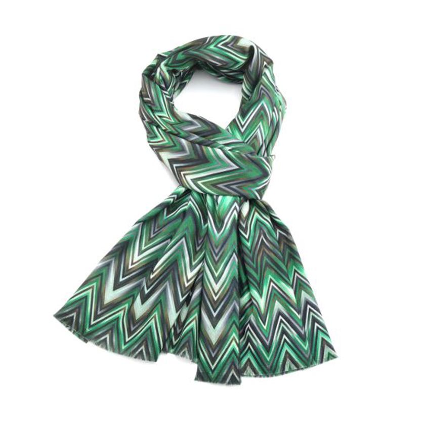 Waves Scarf Grey