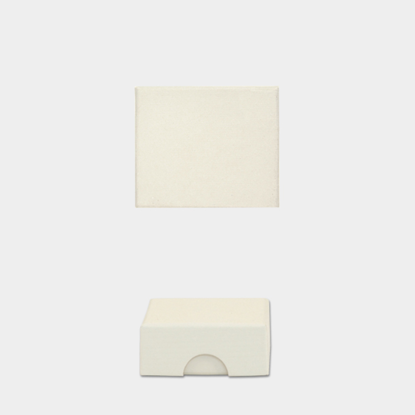Cream pebble box