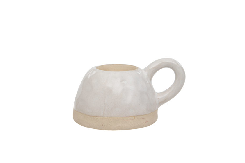 Cup Tealight Holder Cream