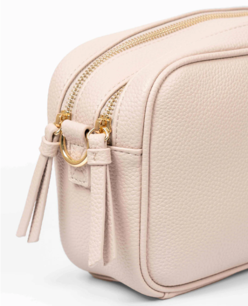 Willa Crossbody Bag - Nude, Faux Leather