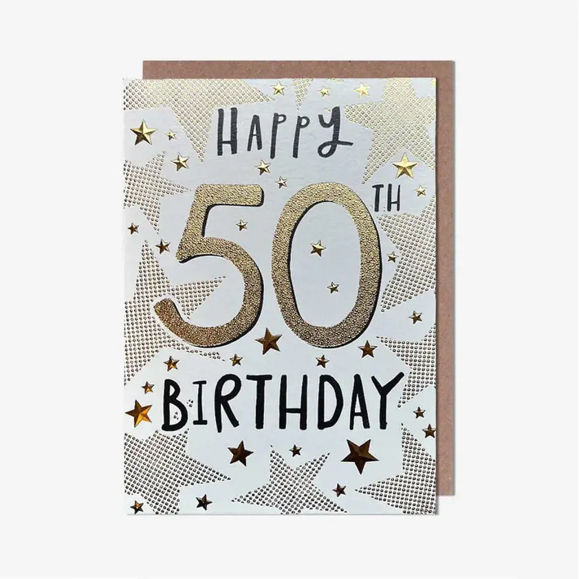 50 Birthday Stars