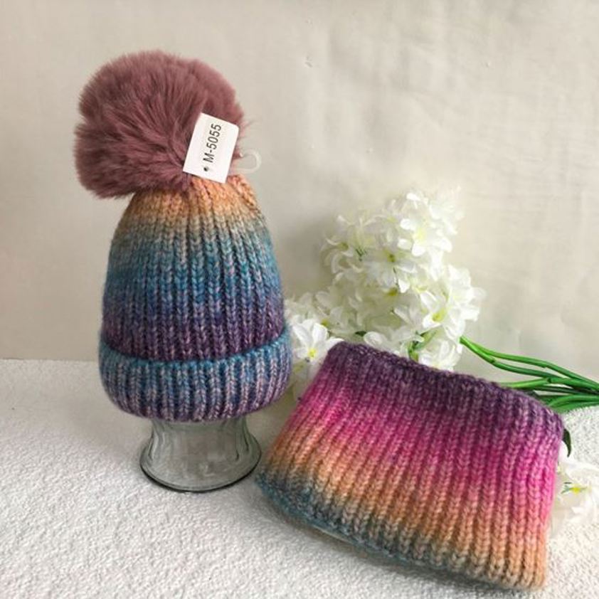 Purple Hat and Snood box set
