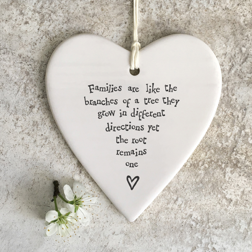 Porcelain Round Heart Families