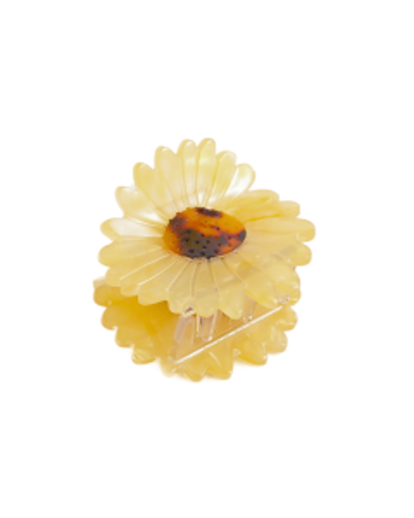 Sunflower Hair Claw Clip
