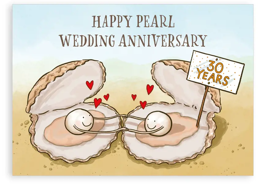 Pearl wedding anniversary