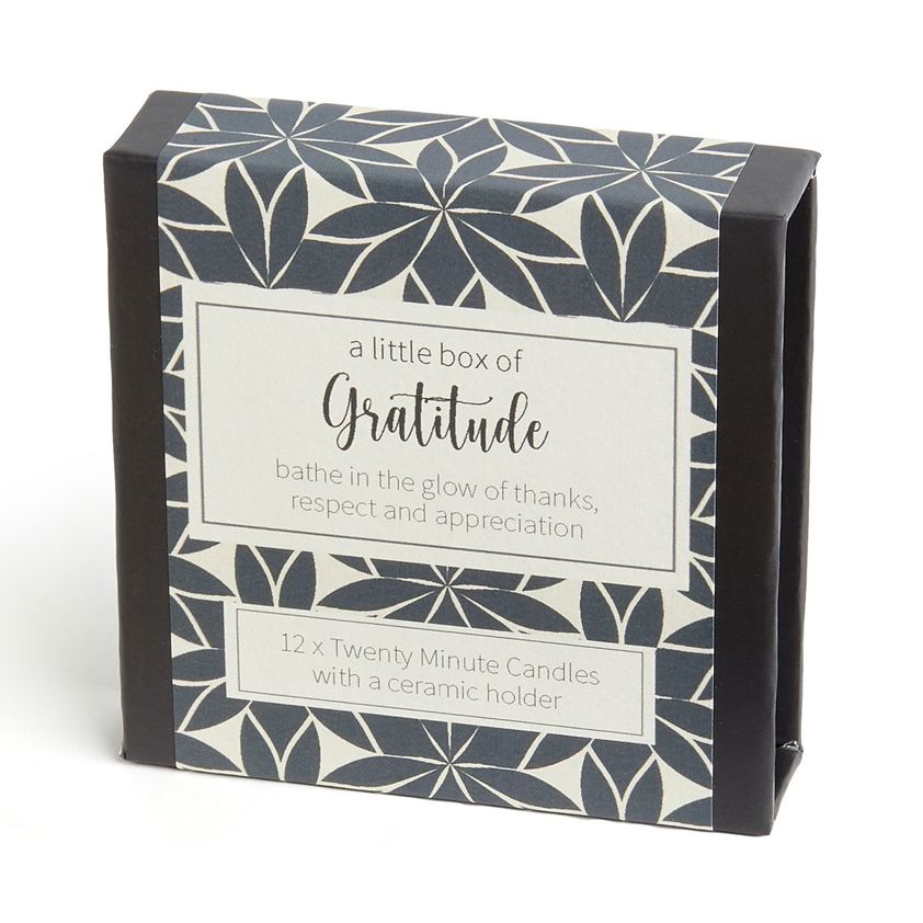 20 minute candles - A little box of Gratitude