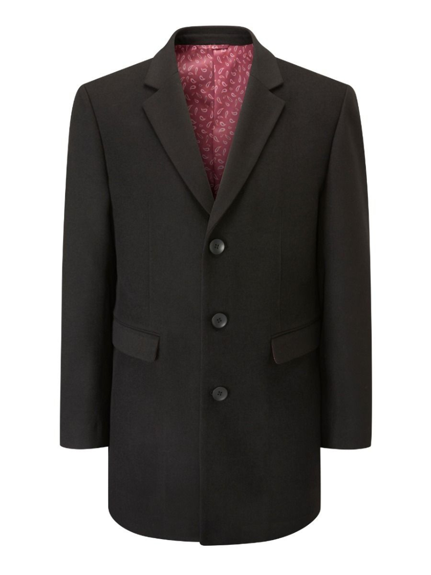 Black Fairlop Overcoat