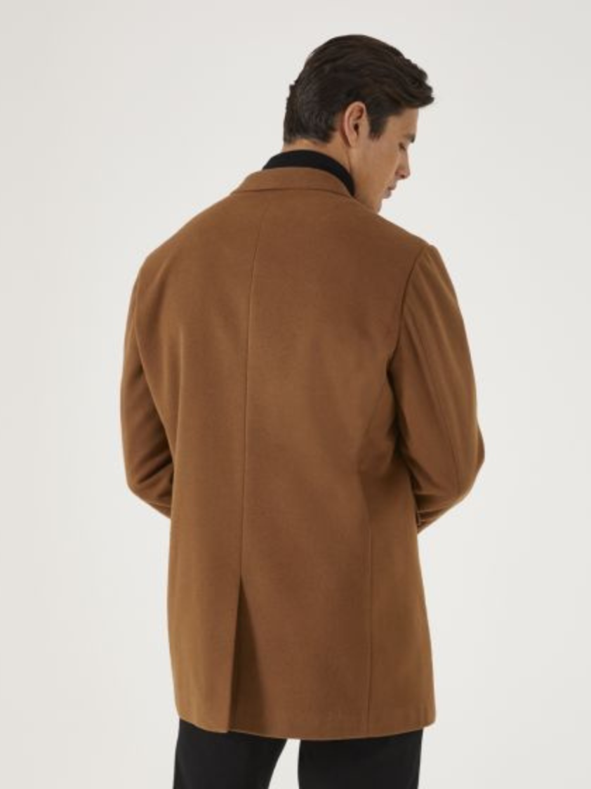 Camel Fairlop Overcoat