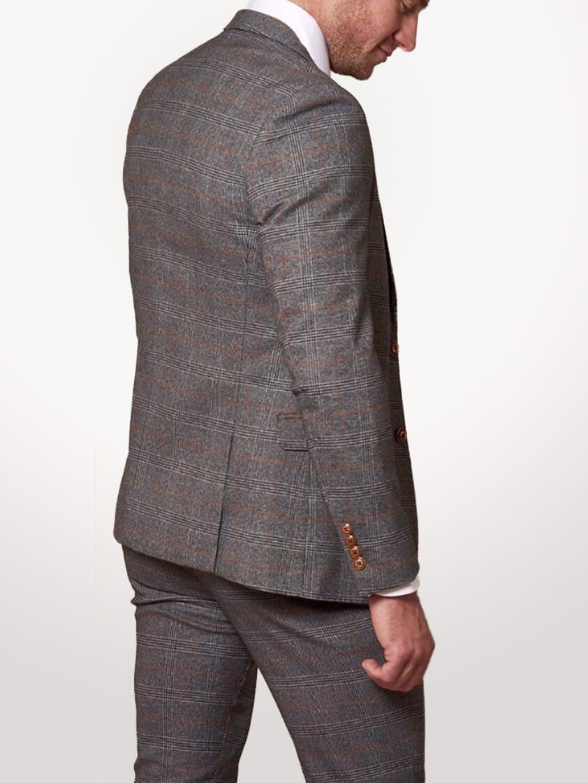 Grey Jenson Check Jacket