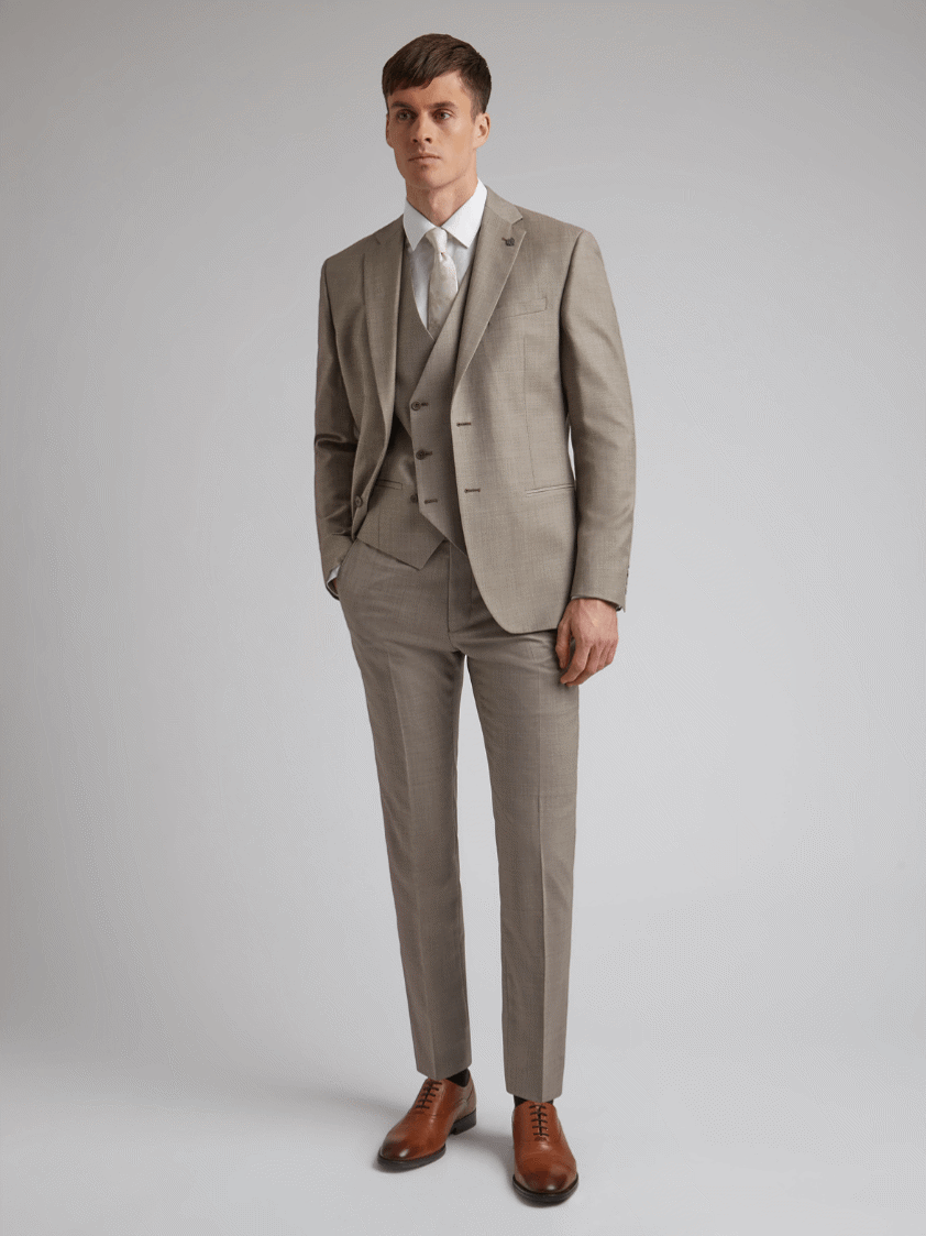 Oatmeal Arran 2 piece suit