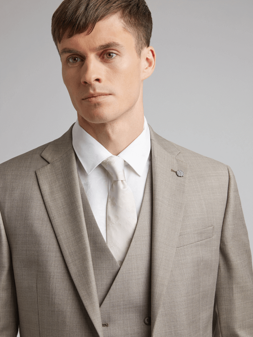 Oatmeal Arran 2 piece suit