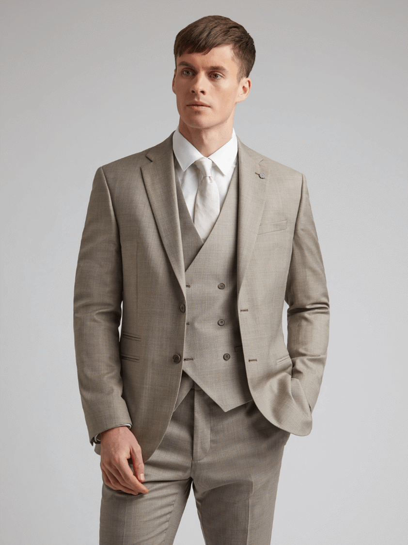 Oatmeal Arran 2 piece suit