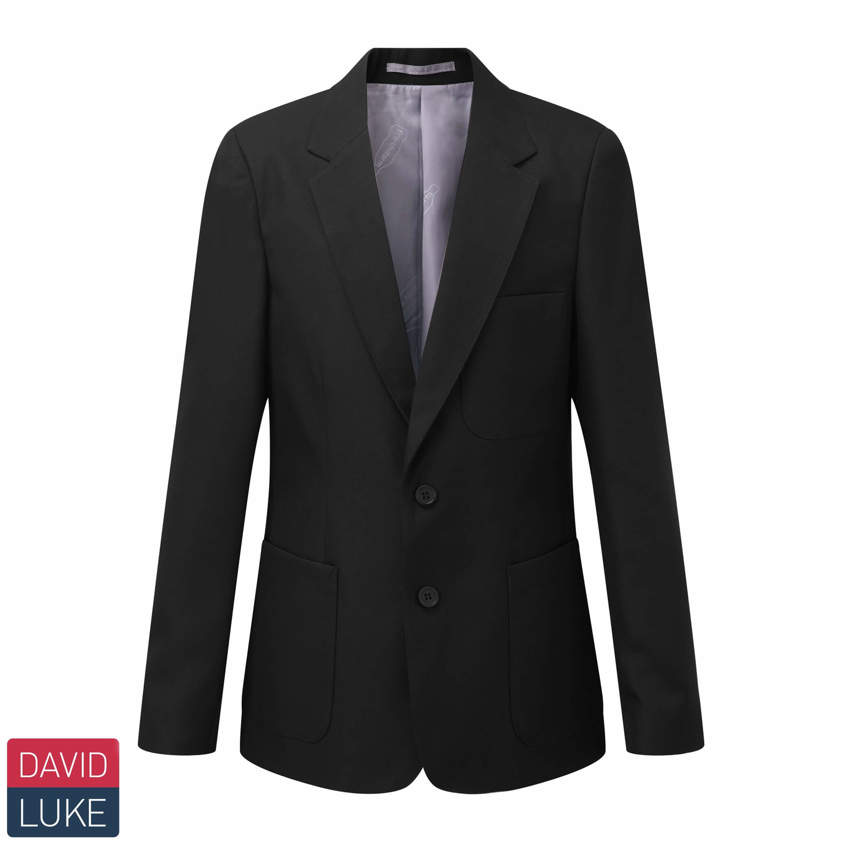 Black Boys Eco Blazer Slim Fit with IGS logo 38"-46" Chest