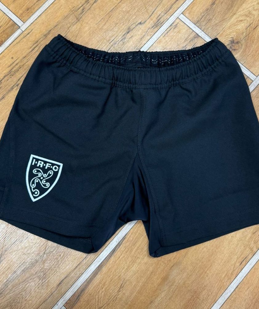 Black Rugby Shorts Youth