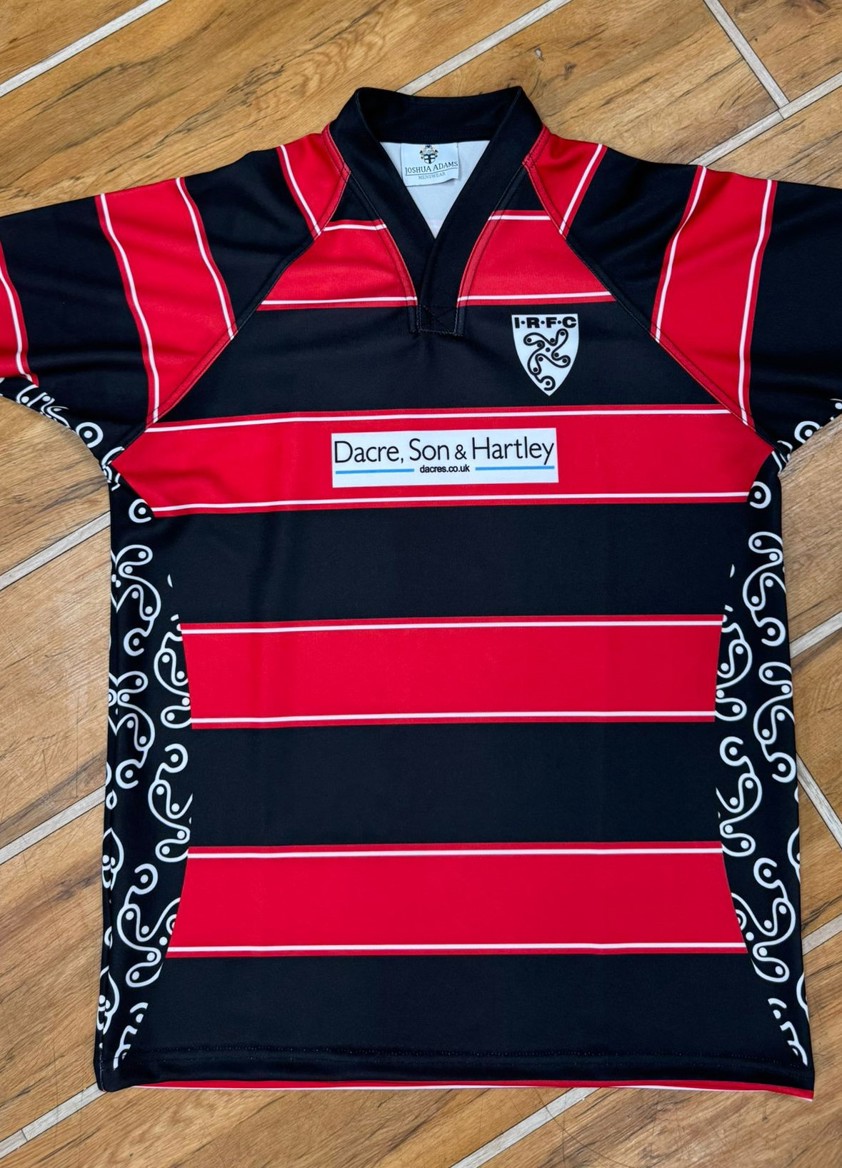 Black/Black Ilkley Rugby Match Jersey Adults