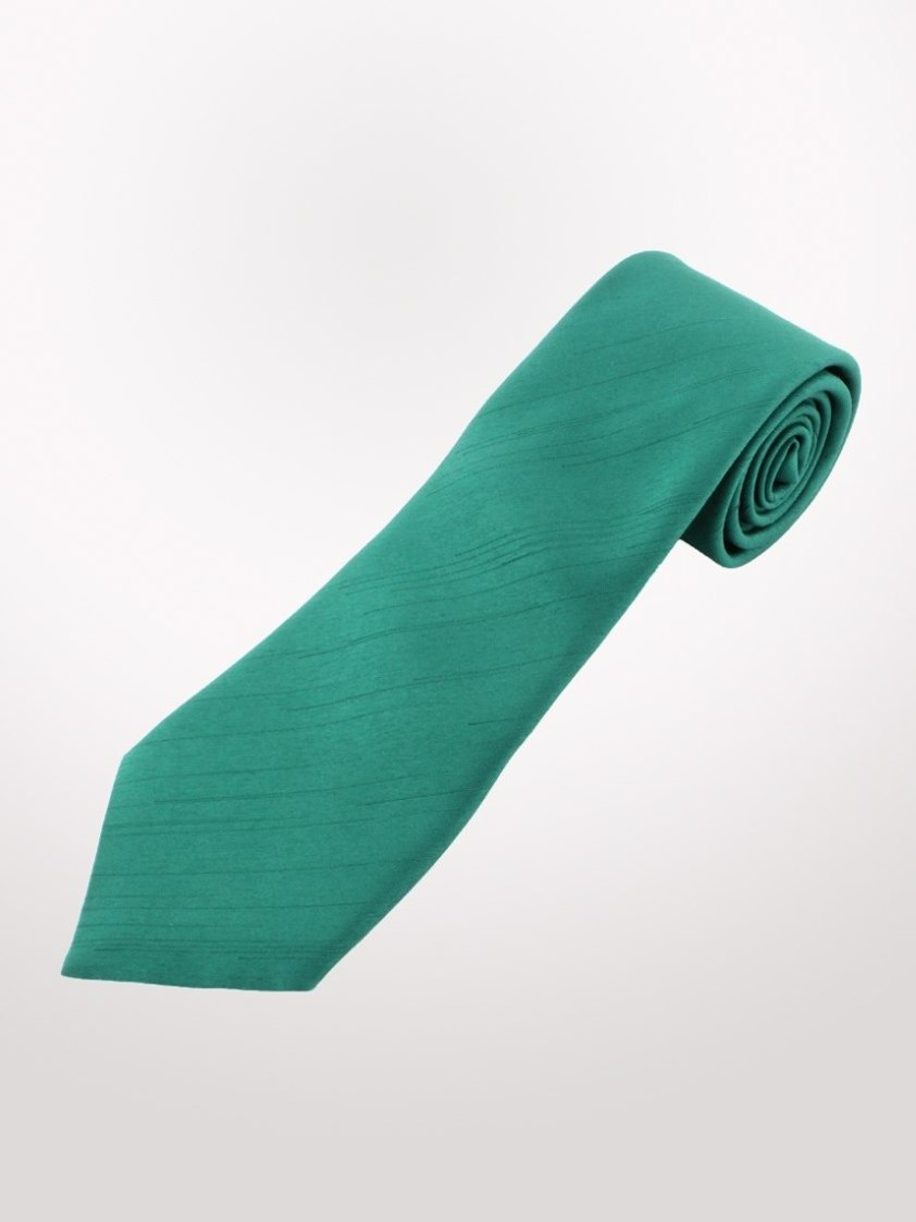 Bottle Green Dupion Tie and Hank Set Adults