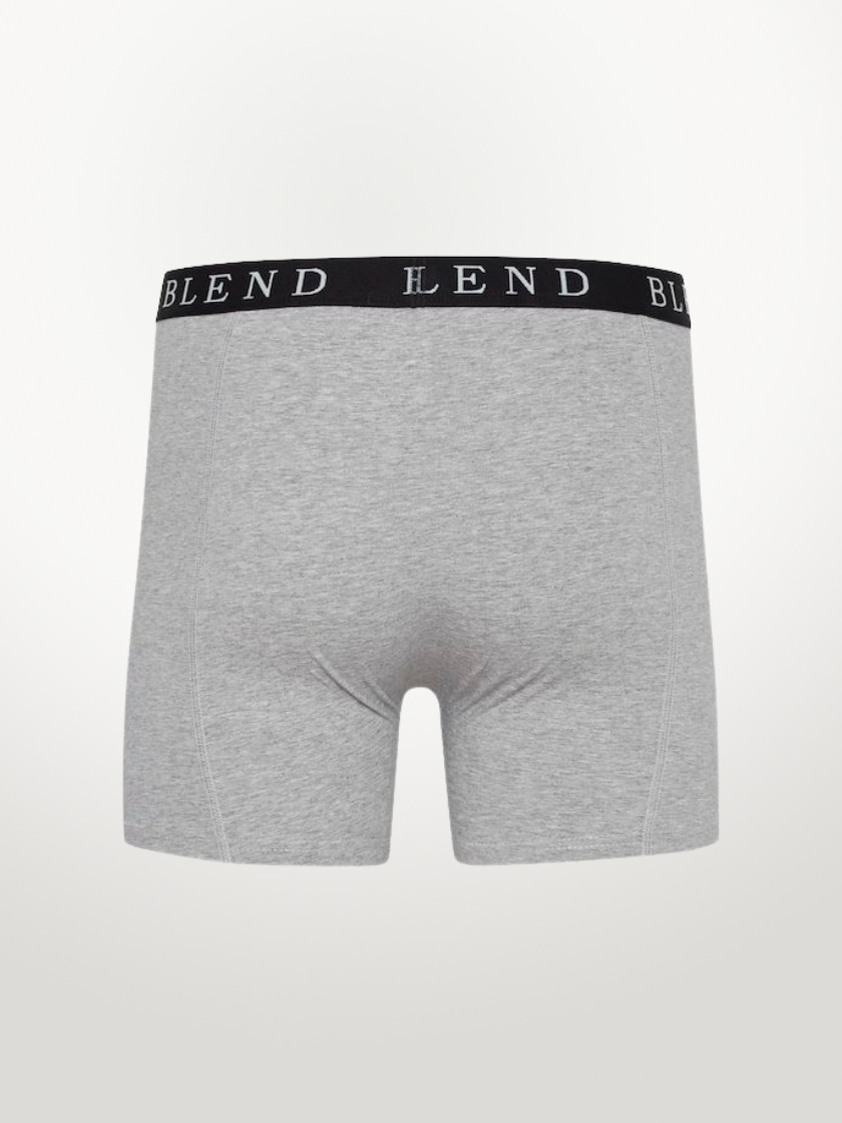 Black/Grey Blend Trunk Style Boxers - 2 Pack