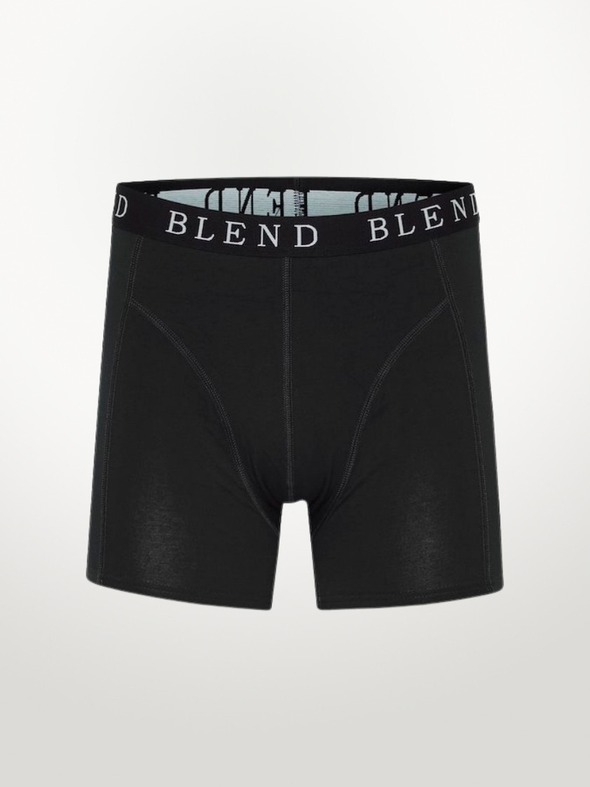 Black/Grey Blend Trunk Style Boxers - 2 Pack