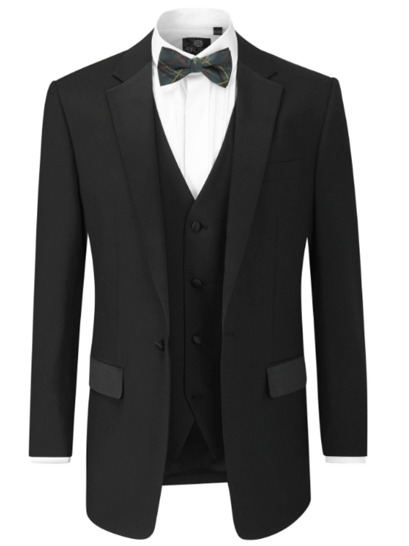 Black Latimer Dinner Suit Jacket Black