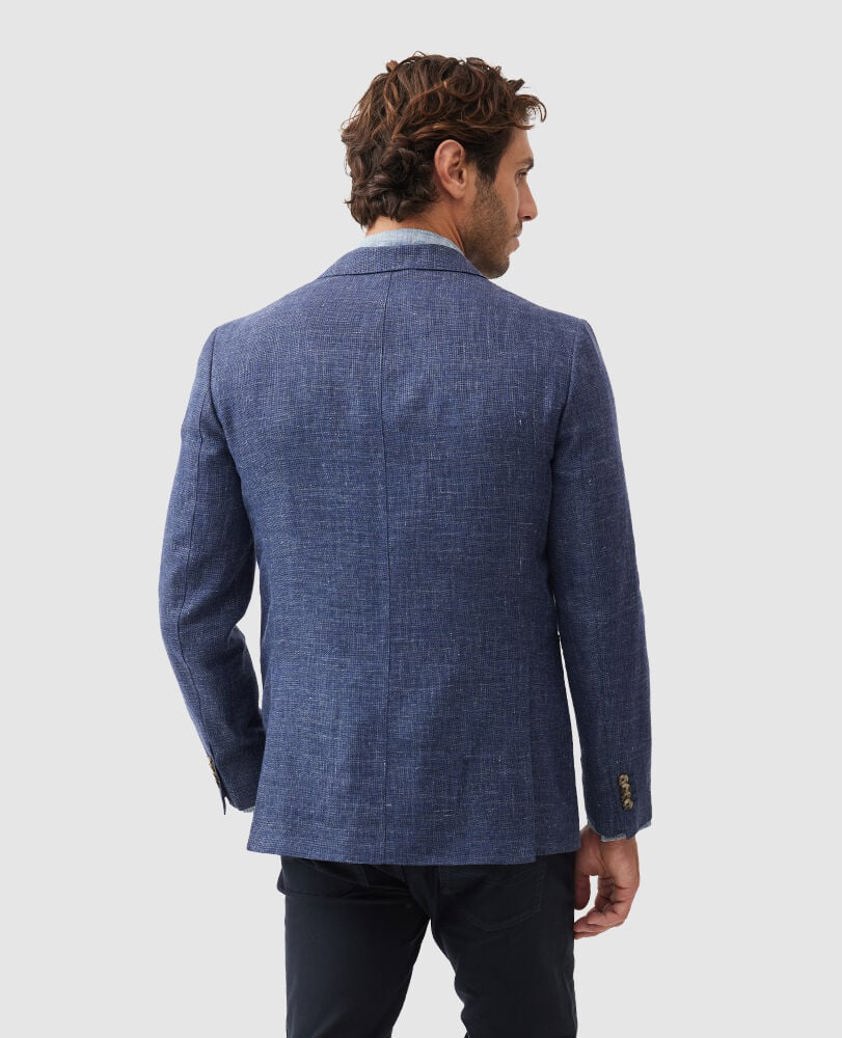 Bluestone The Cascades Linen Wool Blend Sports Fit Jacket