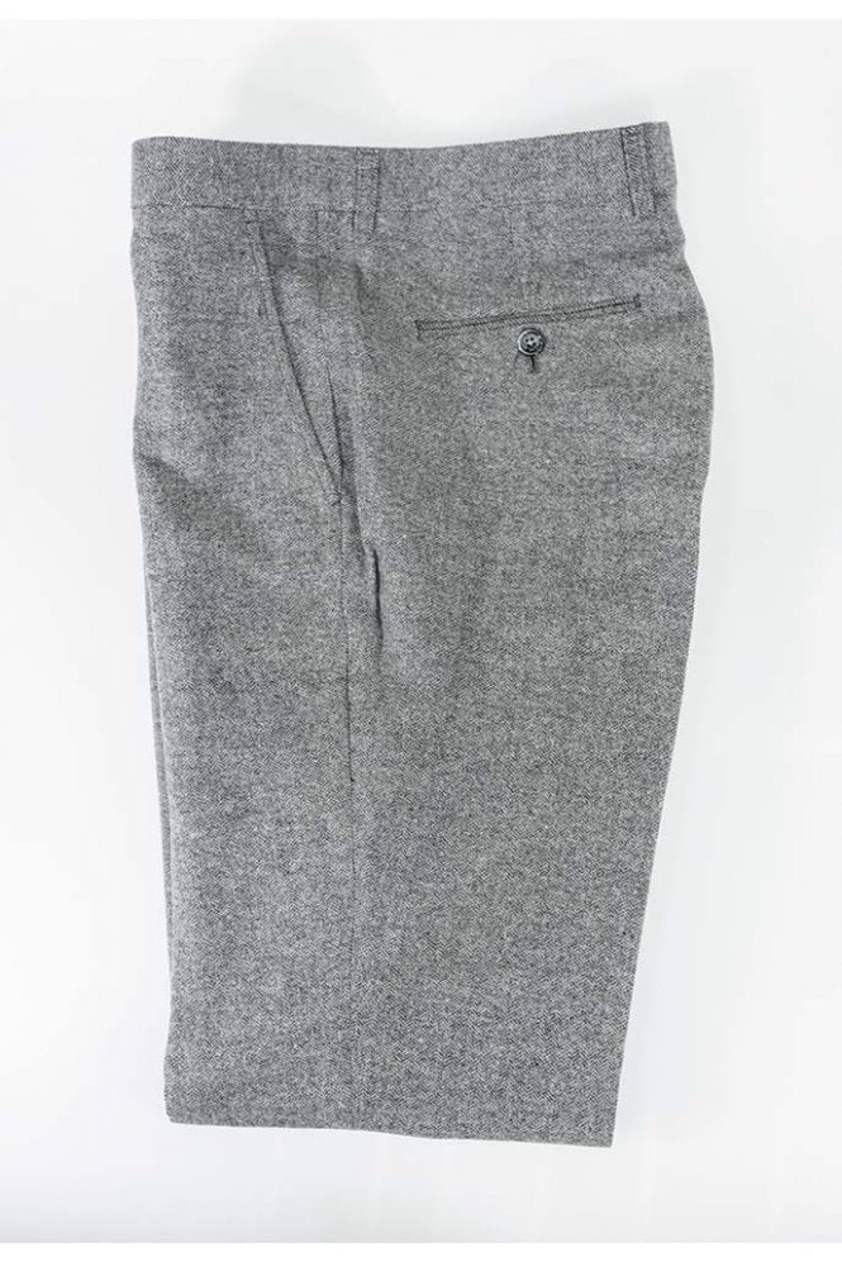 Grey Martez Tweed Trousers